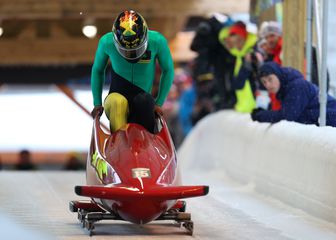 Daniel Mayhew nastupio je za Jamajku u bobu na ZOI u Lillehammeru (Foto: AFP)