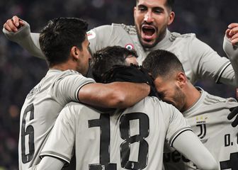 Juventus slavi pogodak u Kupu (Foto: AFP)