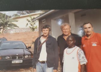 Josip Kuže i Tomislav Obradović u Africi