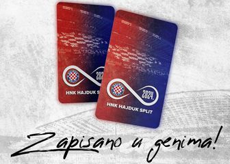 Hajdukova članska iskaznica za 2024. godinu