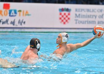 Marko Mršić na utakmici Crna Gora - Njemačka