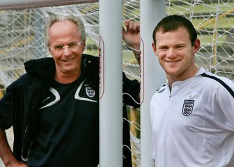 Sven-Göran Eriksson i Wayne Rooney 2006.