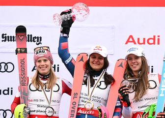 Katharina Liensberger, Zrinka Ljutić i Camille Rast