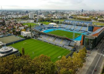 Pogled na Maksimir s istočne strane