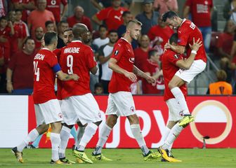 Slavlje Hapoela (Foto: AFP)
