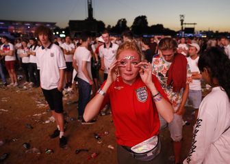 Engleski navijači u očaju (Foto: AFP)