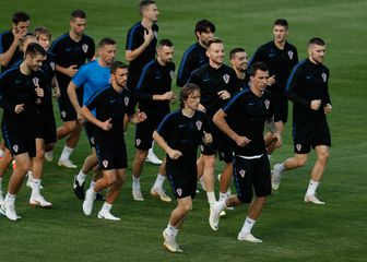 Trening hrvatskih nogometaša (Foto: AFP)