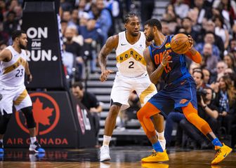 Kawhi Leonard i Paul George (Foto: AFP)