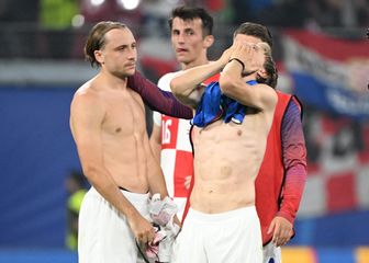Luka Modrić u očaju nakon remija Hrvatske s Italijom