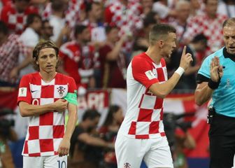 Luka Modrić i Ivan Perišić