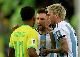 Rodrygo, Messi i De Paul