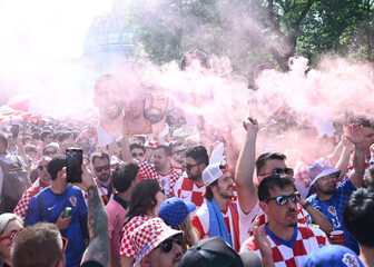 Hrvatski navijači u Torontu