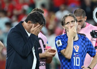 Zlatko Dalić i Luka Modrić