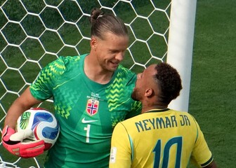 Neymar i Orjan Nyland