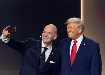 Infantino i Trump