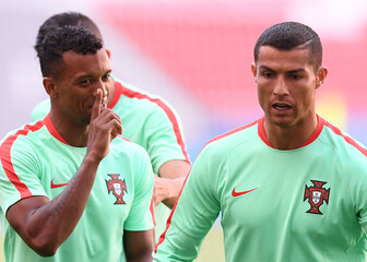 Nani i Cristiano Ronaldo