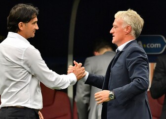 Zlatko Dalić i Didier Deschamps
