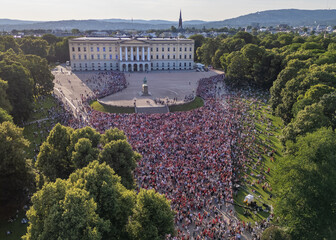 Doček norveške reprezentacije