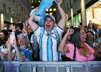 Argentinski navijači u New Yorku