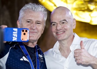Davor Šuker i Gianni Infantino