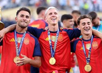 Eric Garcia, Dani Olmo i Gavi