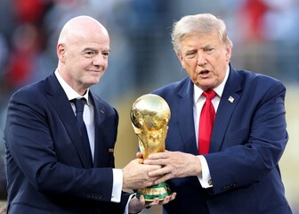 Infantino i Trump