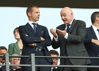 Aleksander Čeferin i Gianni Infantino