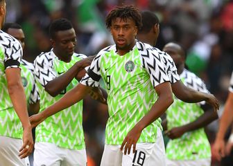 Iwobi i Nigerija slave pogodak (Foto: AFP)