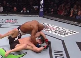 Yoel romero nokautira svog suparnika (Screenshot)