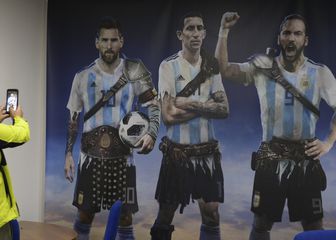 Kamp argentinske nogometne reprezentacije (Foto: AFP)