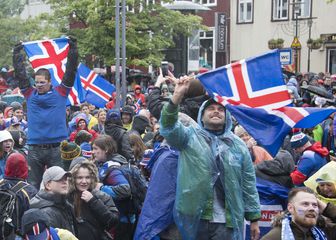 Islandski navijači (Foto: AFP)