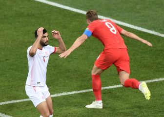 Harry Kane slavi pogodak (Foto: AFP)