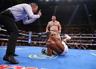 Andy Ruiz Jr. nokautirao Joshuu (Foto: AFP)