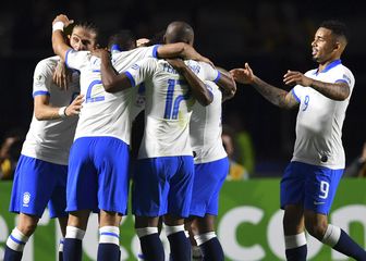 Slavlje Brazila (Foto: AFP)