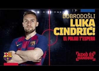 Luka Cindrić potpisao za Barcelonu (Foto: Instagram)