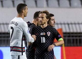 Cristiano Ronaldo i Luka Modrić