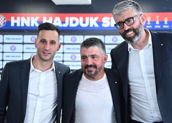 Nikola Kalinić, Gennaro Gattuso i Ivan Bilić