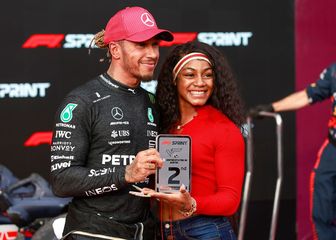 Lewis Hamilton i Sha'Carri Richardson
