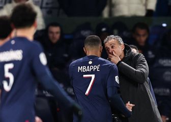Kylian Mbappe i Luis Enrique