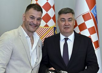 Stipe Miočić i Zoran Milanović