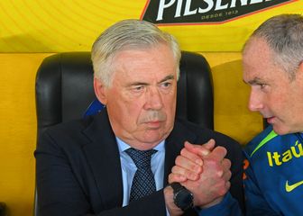 Carlo Ancelotti na klupi Brazila