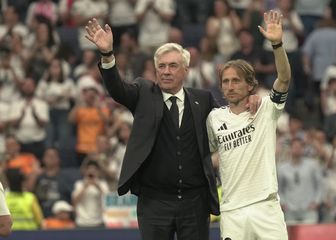 Carlo Ancelotti i Luka Modrić