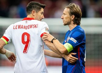 Robert Lewndowski i Luka Modrić