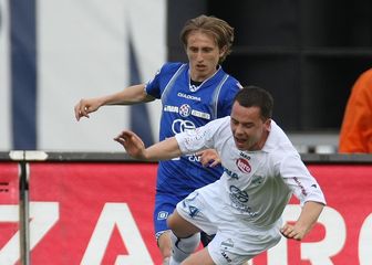Luka Modrić i Nikola Šafarić