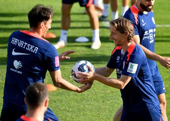 Ante Budimir i Luka Modrić