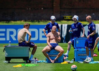 Norveška na treningu u SAD-u