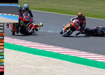 Moto3 nesreća u Mađarskoj