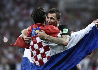 Vedran Ćorluka i Mario Mandžukić