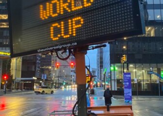 Natpis FIFI WORLD CUP
