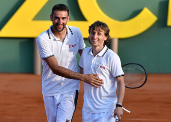 Marin Čilić i Luka Modrić
